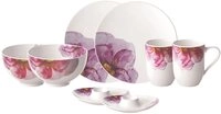 Villeroy & Boch Frühstücks-Set & Boch Rose Garden Frühstücksset 8 tlg Villeroy & Boch Frühstücks-Set & Boch Rose Garden Frühstücksset 8 tlg