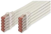 Digitus Digitus CAT 6 S/FTP Patchkabel, 10 St&uuml;ck LAN-Kabel