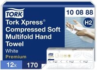 TORK Papierhandtuch 100888 Xpress Multifold Papierhandt&uuml;cher Wei&szlig; 12 St.