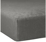 TRAUMSCHLAF Spannbettlaken Flausch Frottee, Frottier, Gummizug: Rundumgummi, (1