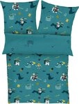 s.Oliver Kinderbettw&auml;sche Ritter und Drache, Satin, mit Rittermotiven, 100%