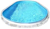 Waterman Ovalpool Stahlwandpool oval 623x360x120 cm, Stahl 0,4 mm we...