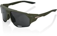 100% Sportbrille 100% Norvik - Smoke Lens unis Soft Tact Army Green -