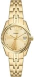 Fossil Quarzuhr Fossil Damen-Uhren Analog Quarz