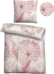 Biberna Bettw&auml;sche Maria, Mako-Satin, 2 teilig, feiner Glanz + weicher Griff,