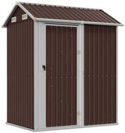vidaXL Ger&auml;tehaus, Gartenhaus Braun 192x152,5x237 cm Verzinkter Stahl
