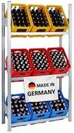 PROREGAL&reg; Flaschenregal Getr&auml;nkekistenregal Kastenregal CHIEMSEE Made in...