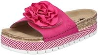 Rieker Pantolette Sommerschuh, Schlappen mit modischem Plateau