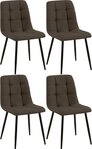 CLP Esszimmerstuhl Tilde (4er Set, 4 St), mit R&uuml;ckenlehne, bis 150 kg