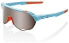 100% Sonnenbrille Sport S2 HiPER Mirror Lens blau/orange - 1 Brille mit Hardcase