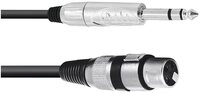 Omnitronic Omnitronic 30225182 XLR Adapterkabel [1x XLR-Buchse 3 polig - 1x...