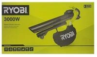 RYOBI Elektro-Laubsauger Ryobi RBV3000CESV Elektro-Laubbl&auml;ser & Sauger 3000 W...