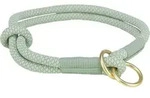 TRIXIE Hunde-Halsband Soft Rope Zug-Stopp-Halsband - salbei/mint - 50 cm/&oslash; 13 mm,