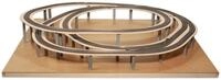 NOCH Modelleisenbahn-Spielunterlage easy TRACK Trassenbausatz &bdquo;Theisensee&ldquo;,