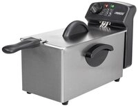 PRINCESS Fritteuse 01.182626.01.050, 2000 W, 3 L mit Cool Zone &ndash; Edelstahl,...