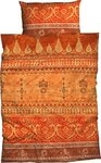 CASATEX Bettw&auml;sche Indi, Satin, 2 teilig, romantisch, orientalisch, weich und