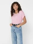 ONLY T-Shirt ONLMOSTER &ndash; Kurzarmshirt mit Aufschlag und klassischem Look