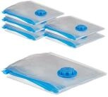 relaxdays Kleiderschutzh&uuml;lle XL Vakuumbeutel f&uuml;r Kleidung 6er Set