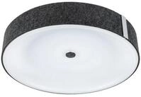 Paulmann LED Deckenleuchte Malika 2700K 2300lm 230V 29W Anthrazit, LED fest