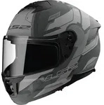 LS2 Motorradhelm FF808 Stream II Shadow Helm, integriertes Sonnenvisier
