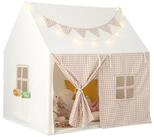 COSTWAY Spielzelt Tipi Zelt mit Sternenlichtern & Taschen