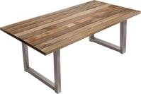 M&Ouml;BILIA Esstisch Aletsch, gefertigt aus unbehandeltem Holz, recyceltes...