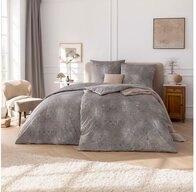 Estella Mako-Interlock-Jersey Bettwäsche Gregorio grau 155x220+80x80 cm (513381) Estella Mako-Interlock-Jersey Bettwäsche Gregorio grau 155x220+80x80 cm (513381)