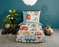 good morning Kinderbettw&auml;sche Move, Renforc&eacute;, 2 teilig, Baumwolle, 135x200,