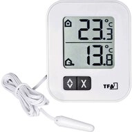 TFA Dostmann Raumthermometer Min-/Max-Thermometer 30.1043.02