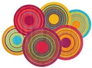 wash+dry by Kleen-Tex Teppich Decor Special Shape, 200 x 140 cm, Cosmic Colours