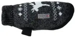 Wolters Hundepullover Strickpullover Elch mit Glitzer schwarz/silber