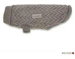 Wolters Hundepullover Strickpullover Isolde grau 45cm Regul&auml;r