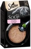 Sheba Multipack Soup mit Lachs 4 x 40 g - 10 St&uuml;ck, Nassfutter f&uuml;r: Katze