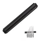 relaxdays Wand-Magnet Messer-Leiste Magnetleiste schwarz (5tlg)
