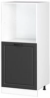 Vicco Herdumbauschrank R-Line, Anthrazit Landhaus/Wei&szlig;, 60 cm (1-St)