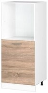 Vicco Herdumbauschrank R-Line, Sonoma/Wei&szlig;, 60 cm (1-St)