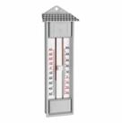 TFA Dostmann Raumthermometer Max/Min-Thermometer "Maxima-Minima" grau