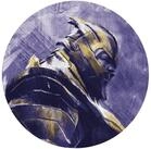 Komar Fototapete Vlies selbstklebend - Avengers Painting Thanos - Gr&ouml;&szlig;e 125 x...