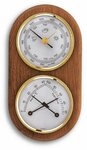 TFA 20.1051 Analoge Wetterstation aus Eiche Wetterstation