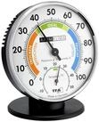 TFA Dostmann Raumthermometer TFA 45.2033 Analoges Thermo-Hygrometer mit Metallring