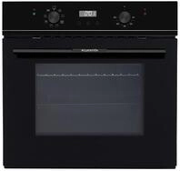 Wolkenstein Backofen Backofen Hei&szlig;luft Umluft Schwarz Display Uhr Timer 62 L