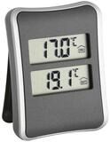 TFA Dostmann Raumthermometer Digitales Innen Au&szlig;en Thermometer 30.1044 f&uuml;r