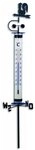 TFA Dostmann Gartenthermometer TFA 12.2035 Analoges Thermometer mit Wetterhahn und