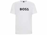 BOSS T-Shirt T-Shirt RN mit großem BOSS Logoprint, Rundhals