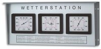 TFA Dostmann Domatic Aussenwetterstation TFA 20.2019 Alu-Hammerschlag Wetterstation