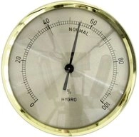 TFA Dostmann Hygrometer Einbau-Hygrometer 44.1011