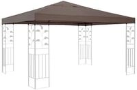 Quick Star Pavillon-Ersatzdach Rank, 260 g/m&sup2;, 300 x 300 cm (Beigegrau, 3 x 3 m),