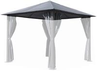 Quick Star Pavillon-Ersatzdach Ersatzdach 3x3m Pavillon Paris Grau, 180 g/m&sup2;, 295 x