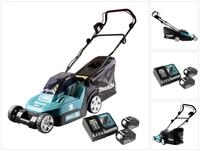 Makita Akkurasenm&auml;her DLM 382 RG2 Akku Rasenm&auml;her 36 V (2x 18 V) 38 cm 40 l +...