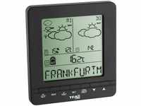 Tfa TFA Dostmann Meteotime Easy Wetter Info Center und Außentemperatur...